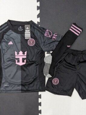 Inter Miami CF 2025/26 Messi Away Youth Kit